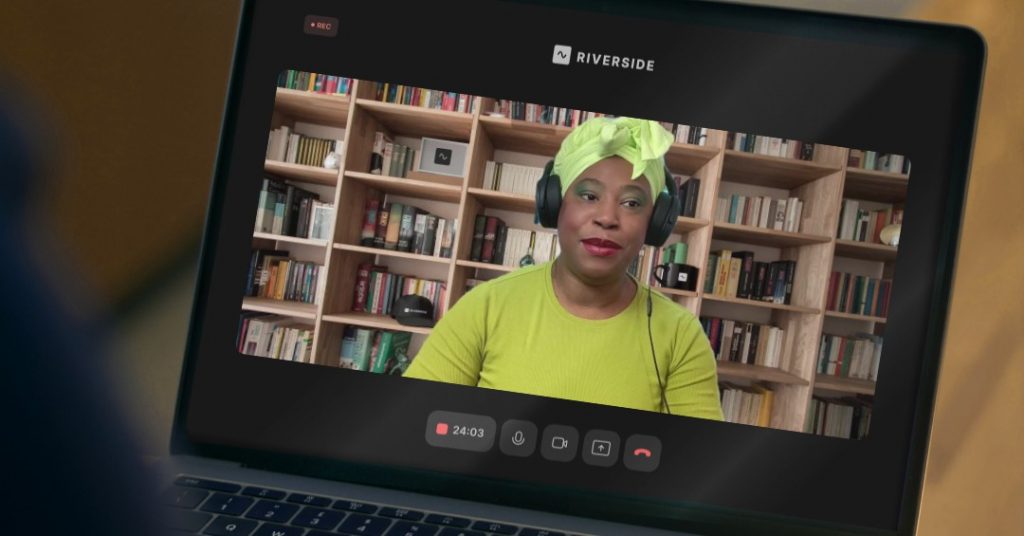 Lita Goddess of Growth creating a podcast discussing the power of intentional transformation